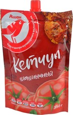 Кетчуп томатный АШАН Шашлычный, 350 г