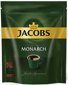 Кофе растворимый Jacobs Monarch, 220 гр., мягкая упаковка