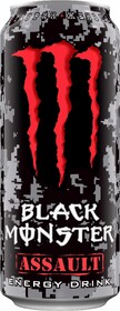 Энергетический напиток Monster Energy Assault 500 мл., ж/б