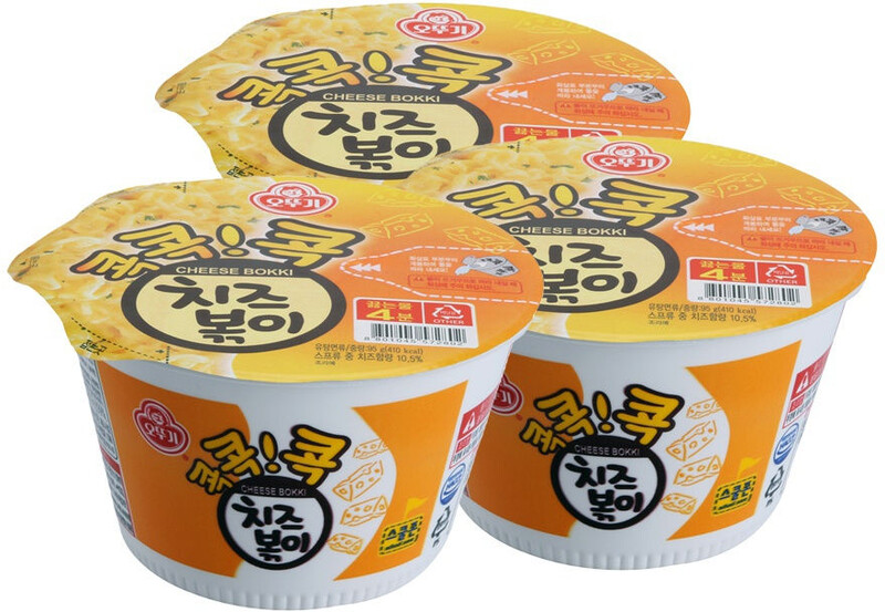 Лапша Ottogi со вкусом сыра 95г