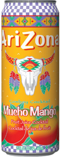 Напиток негазированный Arizona Mucho Mango 680 мл. (США)