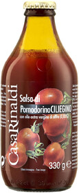 Соус Casa Rinaldi из помидорчиков Черри с базиликом и сельдереем, 0.33кг