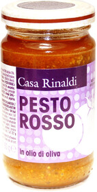 Крем-паста CASA RINALDI песто Rosso в оливковом масле   180г