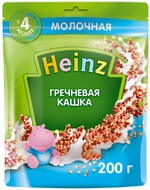 Каша гречневая Heinz молочная быстрорастворимая с омега-3 с 4 месяцев 200 г
