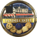 Датское сдобное печенье, 454 грамм, (виды Дании Мельница), Bisquini