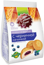 Печенье сдобное «Хлебный Спас» черника на фруктозе, 200 г