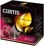 Чай Curtis Isabella Grape черный листовой 20 пирамидок по 1.8 г
