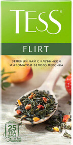 Чай Tess Flirt зеленый 25 пакетиков по 1.5 г