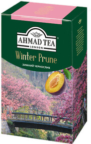 Чай черный листовой Ahmad Tea Winter Prune байховый китайский с черносливом 100 гр