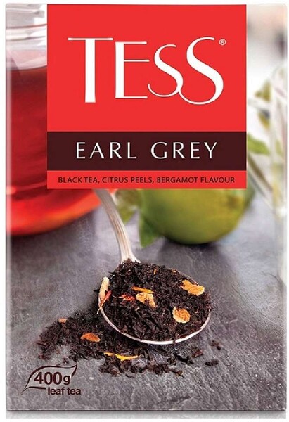 Чай Tess Earl Grey черный с лаймом, апельсином и бергамотом 400 г