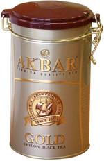 Чай AKBAR GOLD черный цейлонский среднелистовой, 250 г