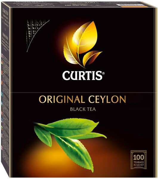 Чай Curtis Original Ceylon Tea черный 100 пакетиков по 2 г