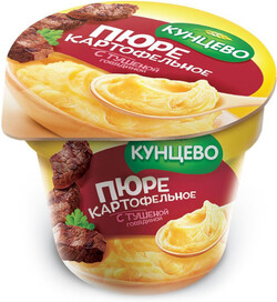 Картофельное пюре КУНЦЕВО со вкусом тушеной говядины 40 г