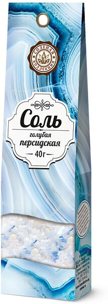 Соль персидская голубая 40 г пищевая крупная / пряности / специи / приправы / продукты