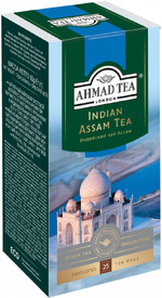 Чай Индийский Ассам черный 25 пакетиков Ahmad Tea