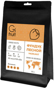 Орехи Gifruit Фундук лесной, 115 г