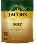 Кофе Jacobs Gold м/у 140 г