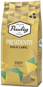 Кофе Paulig Presidentti Gold Label в зернах 250 г