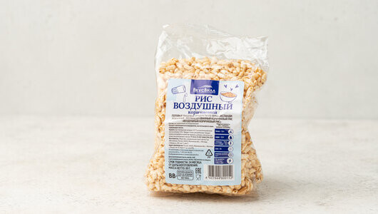Рис коричневый воздушный