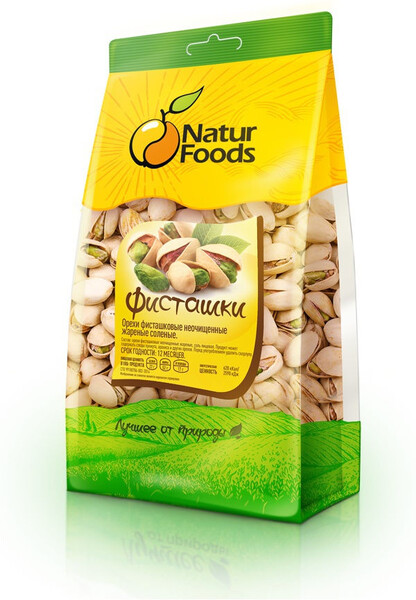 Фисташки жареные соленые, 130 г