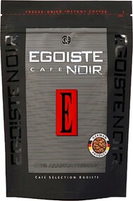 Кофе Egoiste Noir растворимый сублимированный 70 г
