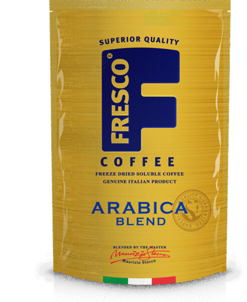 Кофе растворимый Fresco Arabica Blend сублимированный 75г пак
