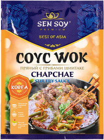 Соус Sen Soy Premium Wok пряный с грибами шиитаке, 80 г