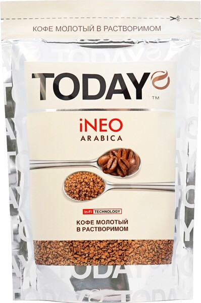 Кофе Today Ineo Arabica растворимый сублимированный 150 г