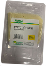 Сыр полутвердый «Каждый День» Российский нарезка 45%, 150 г