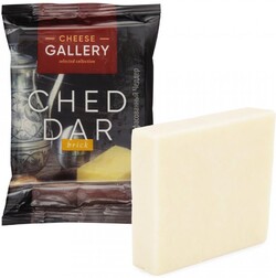 БЗМЖ Сыр Чеддер Cheese Gallery 50% 200г Россия