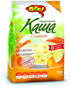 Каша пшенная Ого! с тыквой 350г