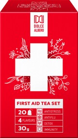 Набор чайный DOLCE ALBERO First Aid Set к/уп 20пак