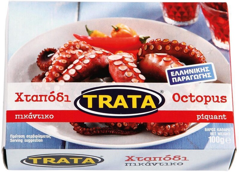 Осьминог в масле, 100 гр.