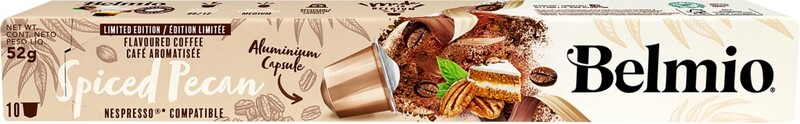 Кофе в капсулах BELMIO Flavoured Collection Spice Pecan с ароматом пряного пекана, 10кап