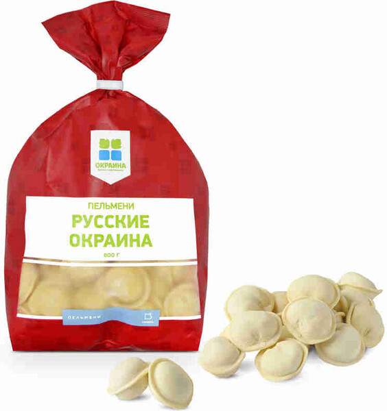 Пельмени ОКРАИНА Русские, 800г Россия, 800 г