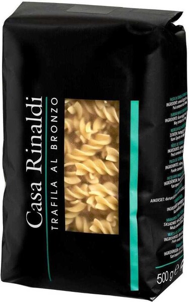 Паста Фузилли БИО, Сasa Rinaldi, 500 гр., пластиковый пакет