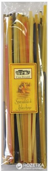 Паста цветная Тальятелле, лапша, Сasa Rinaldi Fantasia, 500 гр., пластиковый пакет