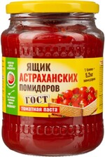 Томатная паста Green Ray Ящик Астраханских помидоров, 740 г