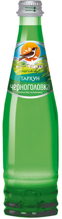 Напиток Черноголовка Тархун, газированный, стекло, 250 мл