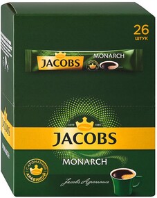 Кофе Jacobs Monarch растворимый 1,8 г 26 шт