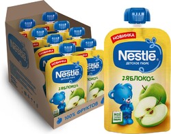 Пюре Nestle с яблоком без сахара с 4 месяцев 90 г