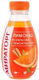 Лимонад из апельсина с лемонграссом 390мл Мираторг