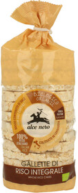 Хлебцы Alce Nero из цельнозернового риса с полбой БИО, 100 г