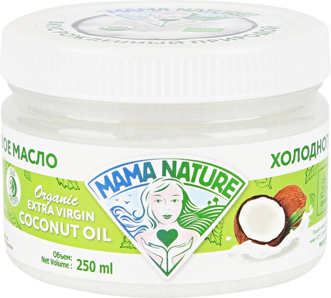 Масло кокосовое Mama Nature 250 мл