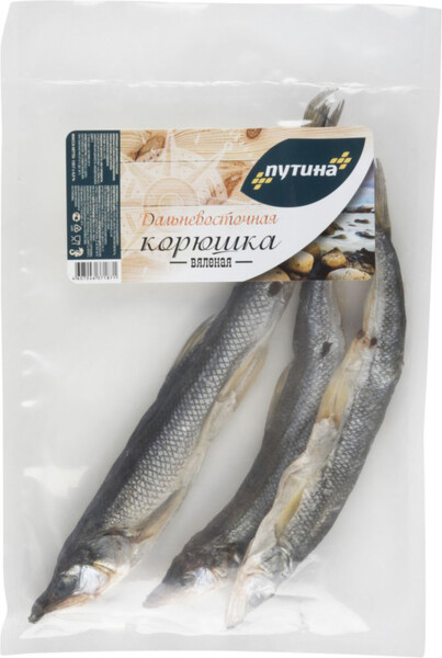 Корюшка Путина дальневосточная вяленая 135 г