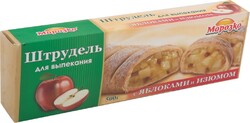 Штрудель Морозко с яблоками и изюмом замороженный 500 г