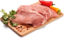 Котлета свиная натуральная охлажденная (0,9-1,2 кг), 1 упаковка ~ 1 кг