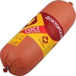 Колбаса вареная «Останкино» Докторская, б/о