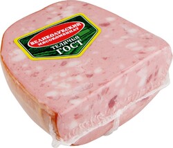 Колбаса ВЛМК Телячья ГОСТ вар синюга кат А в/у вес Россия 