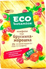 Конфеты ECO-BOTANICA вкус брусника-морошка, 200г Россия, 200 г